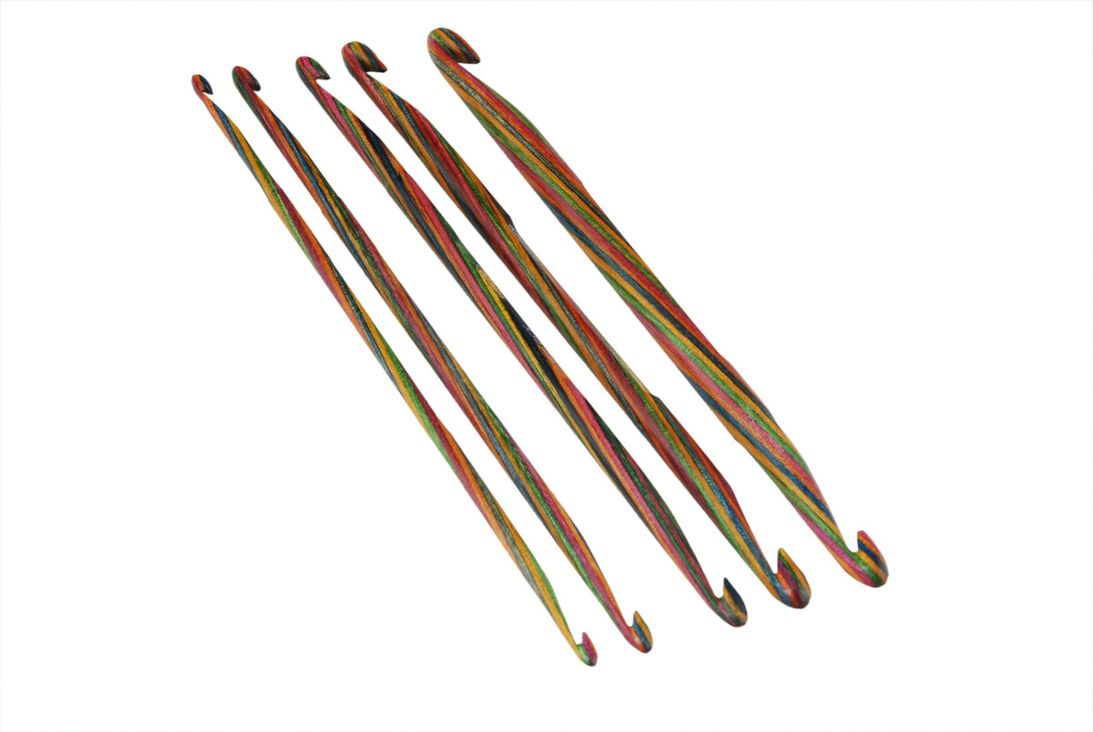 【新品未開封】Oniko（Symphony colour）×how2work Amazon.com: KnitPro Symfonie Double-Ended Crochet Hook Set | 5
