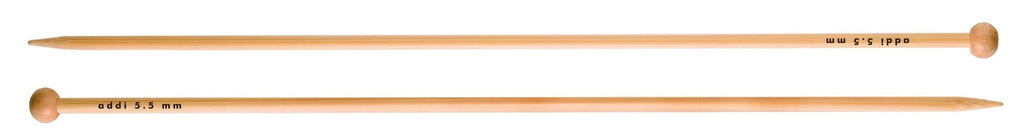 Addi 35cm (14") Single Pointed Bamboo Needles - The Needle Store