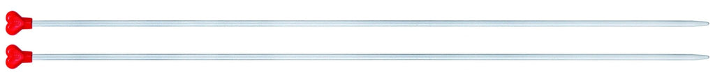 Addi 40cm (16") Single Pointed Aluminium Needles - The Needle Store