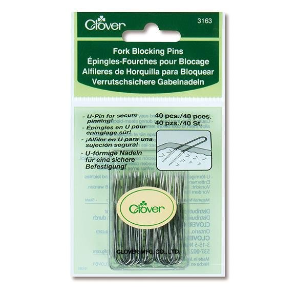 Clover Fork Blocking Pins - The Needle Store