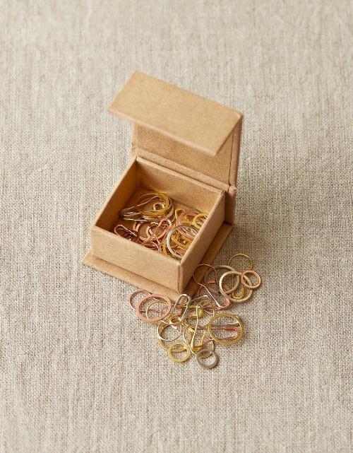 Cocoknits Precious Metal Stitch Markers - The Needle Store