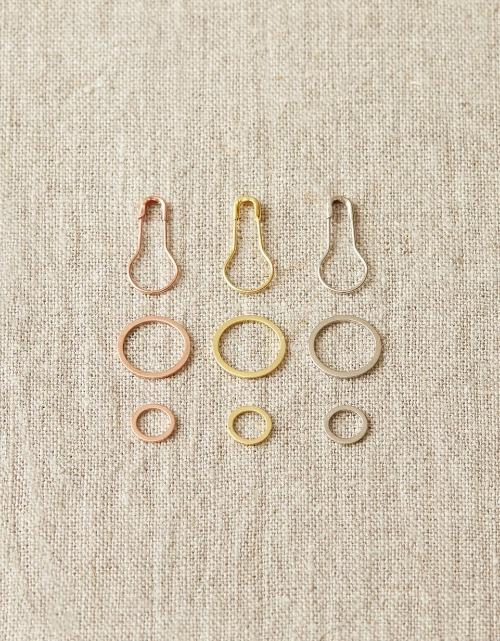 Cocoknits Precious Metal Stitch Markers - The Needle Store