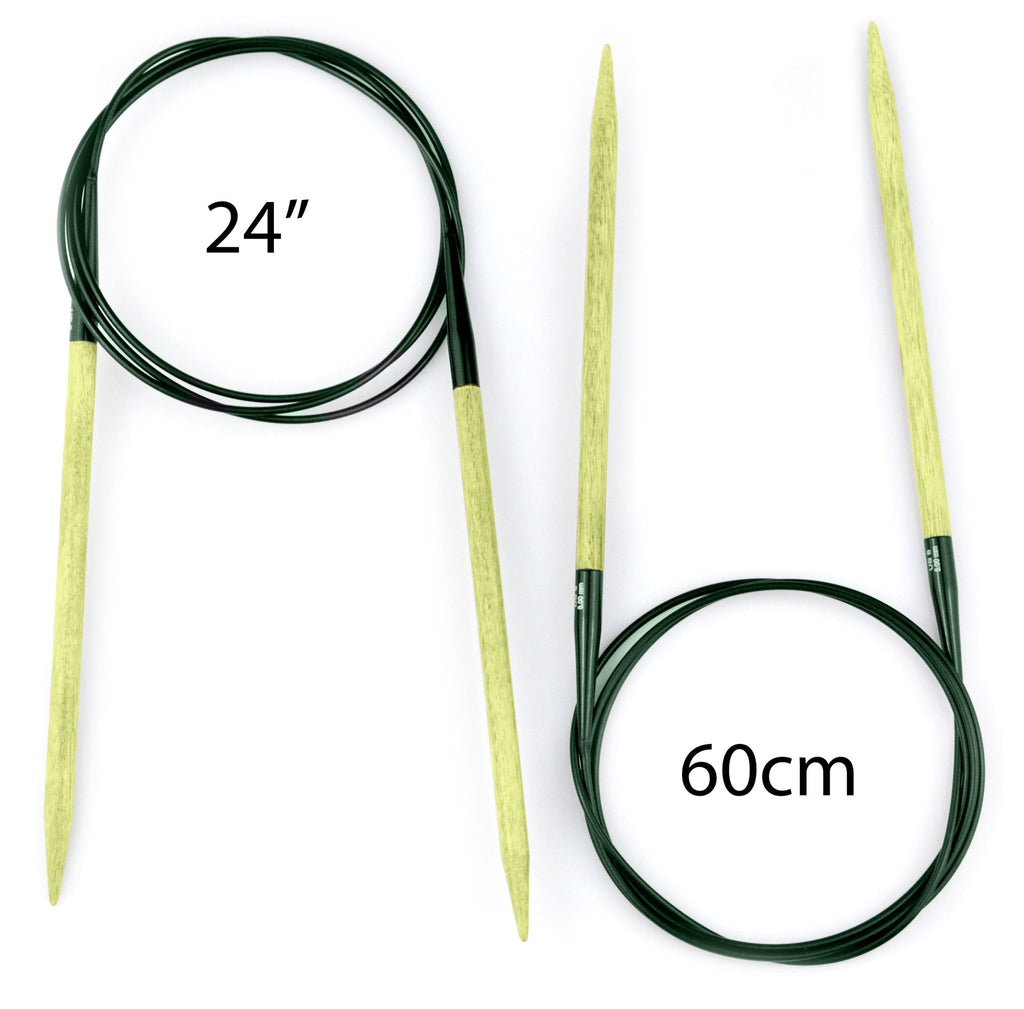 LYKKE Grove Bamboo Fixed Circular Needles - 24" (60cm) - The Needle Store