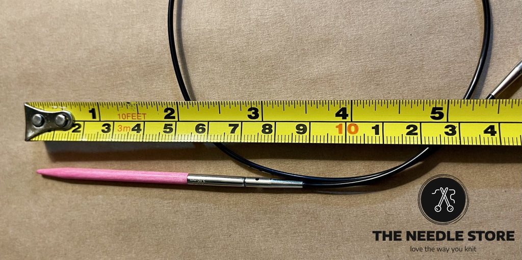 LYKKE Interchangeable Needles & Cords - Sizes Explained - The Needle Store