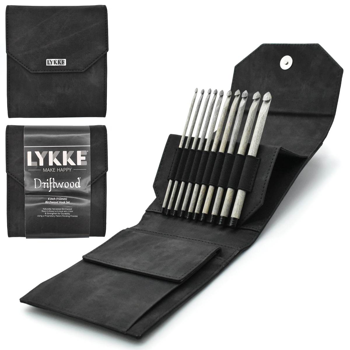 Lykke Driftwood Juego De Agujas De Tejer Rectas De 10 (25,5
