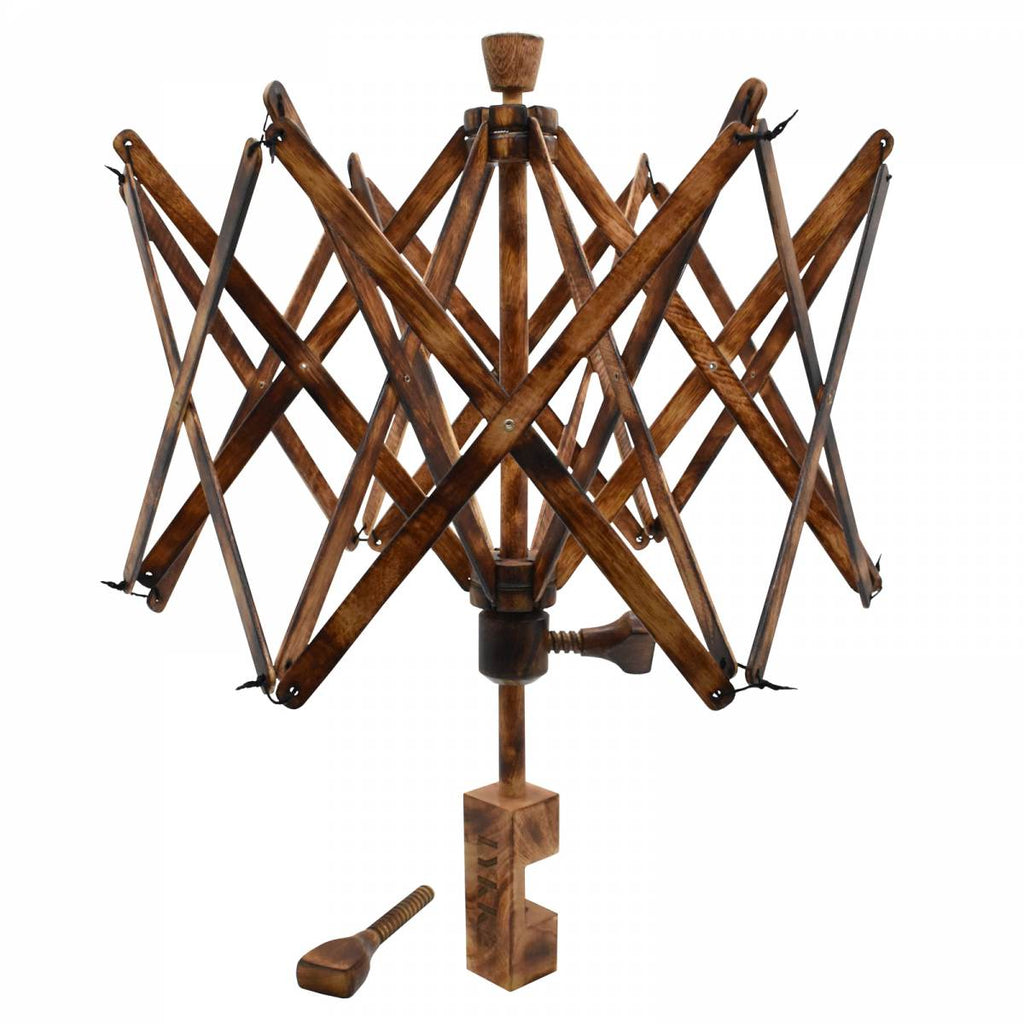 LYKKE Burnt Mango Wood Umbrella Swift - The Needle Store