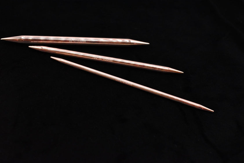 LYKKE Cypra 15cm (6”) Copper Double Pointed Knitting Needles – The ...