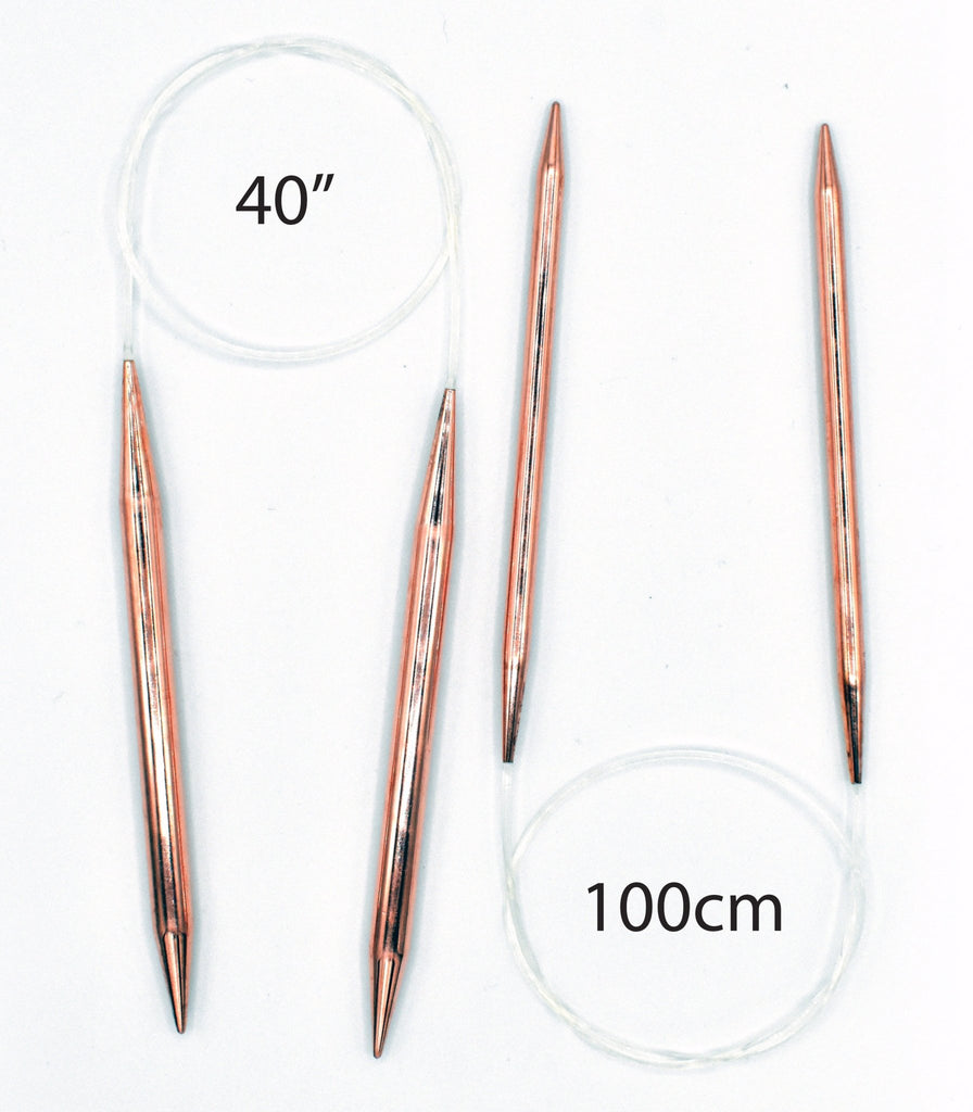 LYKKE Cypra Fixed Circular Needles - 40" (100cm) - The Needle Store