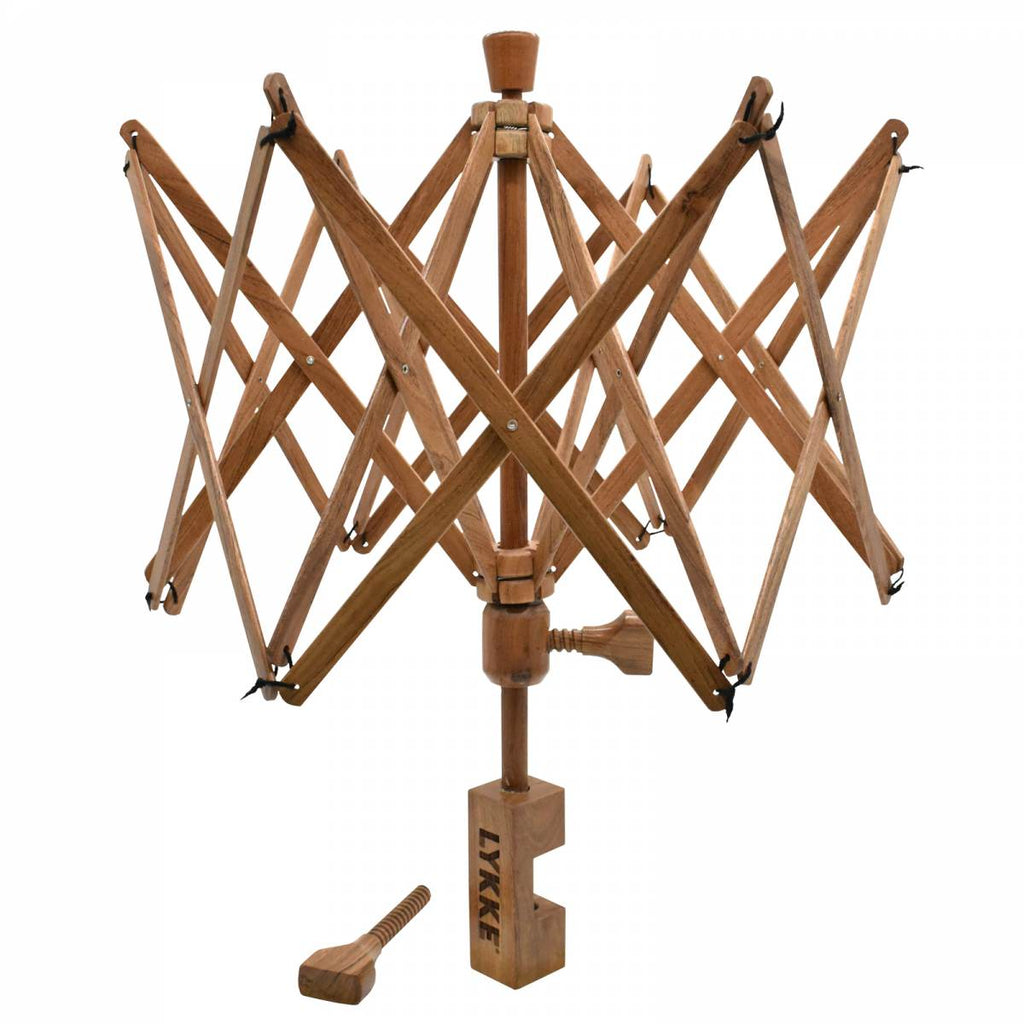 LYKKE Sienna Acacia Wood Umbrella Swift - The Needle Store