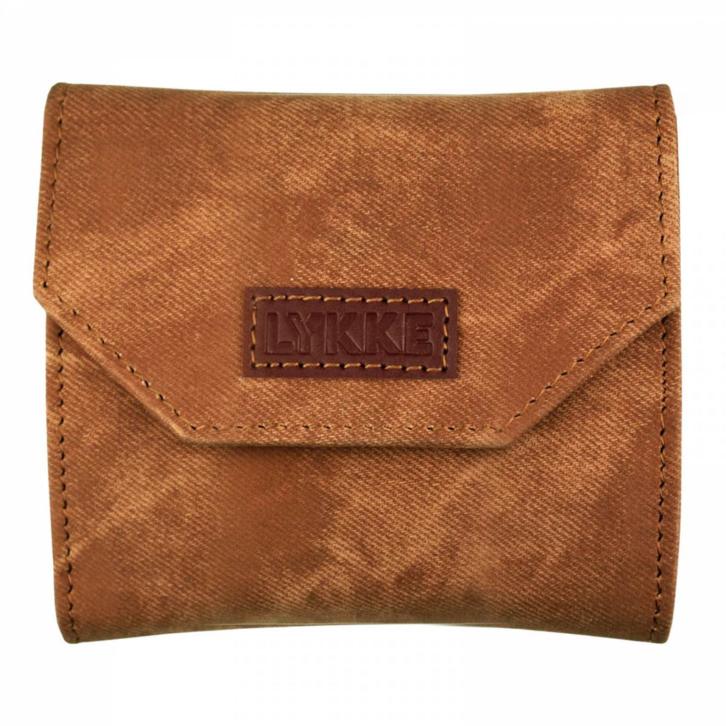 LYKKE Umber 9cm (3.5") Interchangeable Needle Starter Set - Tan Denim Case - The Needle Store