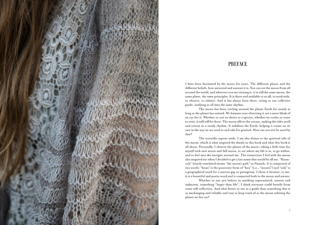 A Little Book of Moon-Inspired Shawls by Pauliina Kuunsola - The Needle Store