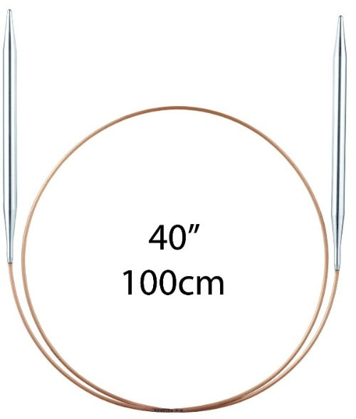 Addi Fixed Circular Needles - 100cm (40") - The Needle Store