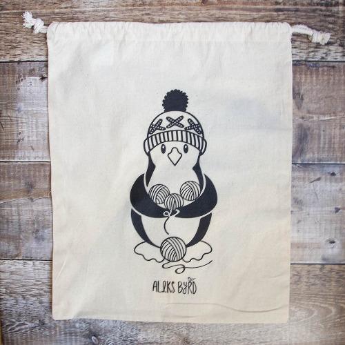 Aleks Byrd Pengwyn Project Sack - The Needle Store