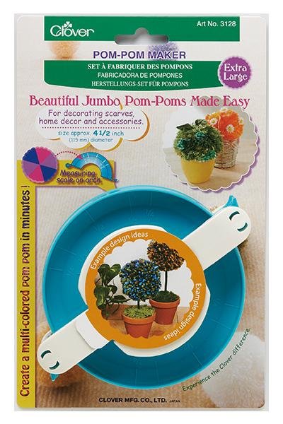 Clover Extra Large Pom-Pom Maker Kit - The Needle Store