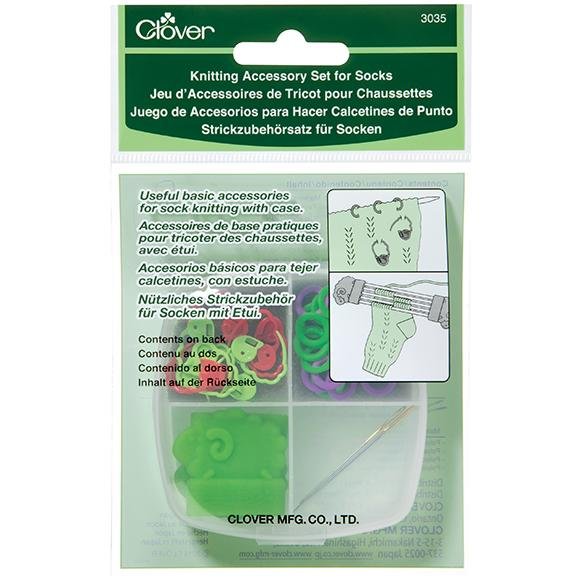 Clover Knitting Accessory Set for Socks - The Needle Store