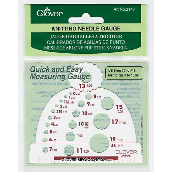 Clover Knitting Needle Gauge - The Needle Store