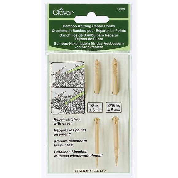 Clover Knitting Repair Hooks - The Needle Store