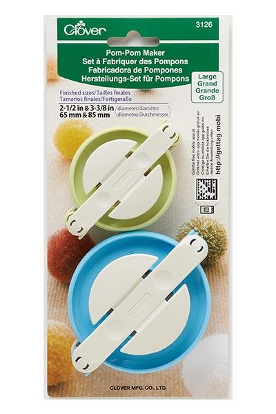 Clover Large Pom-Pom Maker Kit - The Needle Store