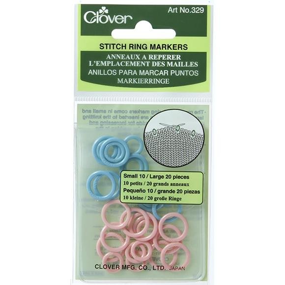Clover Quick Locking Stitch Markers - Medium – The Needle Store