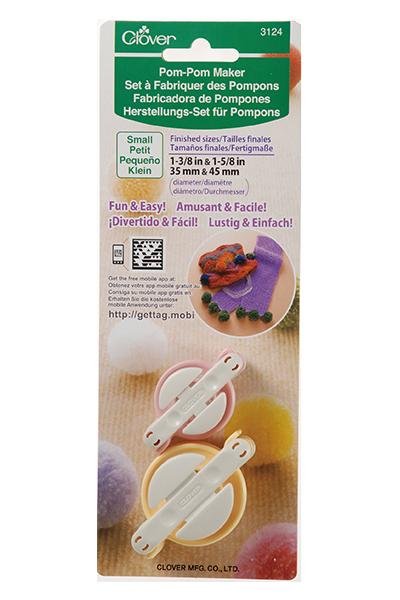 Clover Small Pom-Pom Maker Kit - The Needle Store