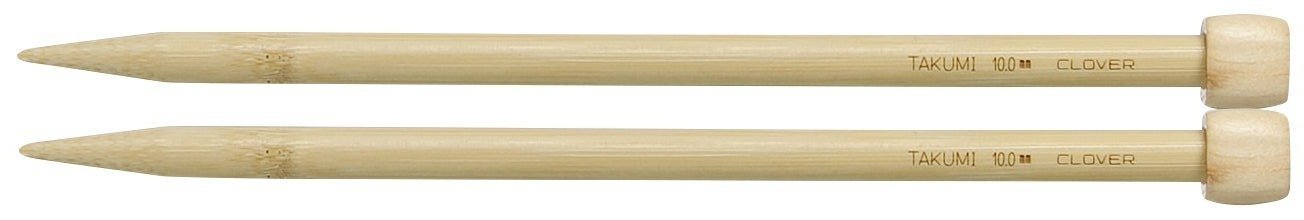 Clover 13 Inch Size 7 Takumi Single Point Bamboo Knitting Needles