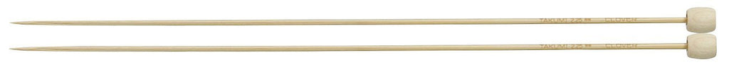 Clover Takumi® 23cm (9") Bamboo Single Pointed Needles - The Needle Store