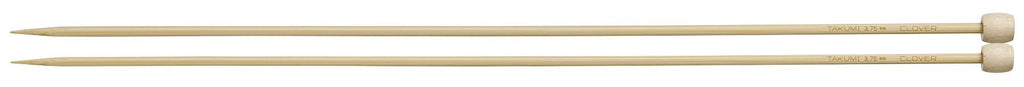 Clover Takumi® 33cm (13") Bamboo Single Pointed Needles - The Needle Store