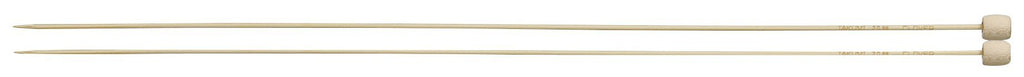 Clover Takumi® 33cm (13") Bamboo Single Pointed Needles - The Needle Store