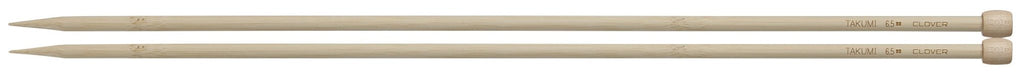 Clover Takumi® 40cm (16") Bamboo Single Pointed Needles - The Needle Store
