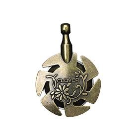 Clover 'Antique Gold Pendant' Thread Cutter