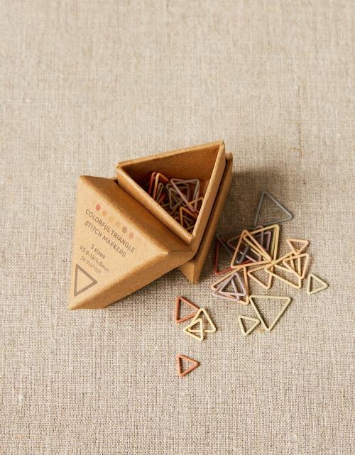 Cocoknits Earth Tone Triangle Stitch Markers - The Needle Store
