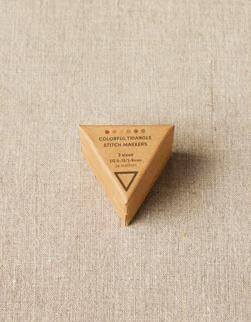 Cocoknits Earth Tone Triangle Stitch Markers - The Needle Store