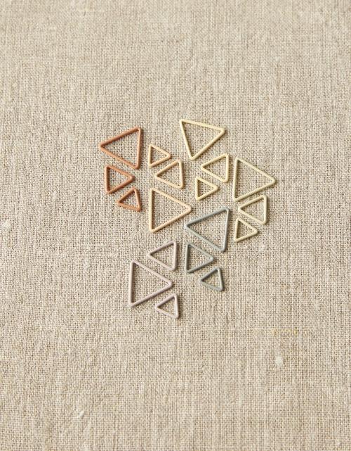Cocoknits Earth Tone Triangle Stitch Markers - The Needle Store