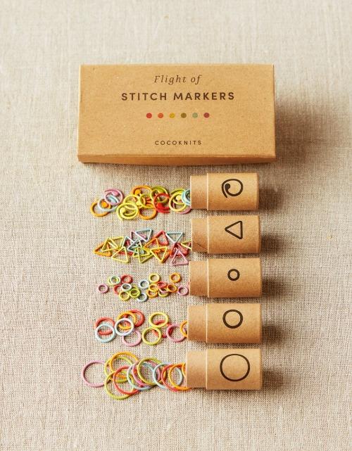 Cocoknits Flight of Stitch Markers - The Needle Store