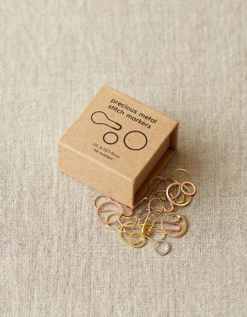 Cocoknits Precious Metal Stitch Markers - The Needle Store