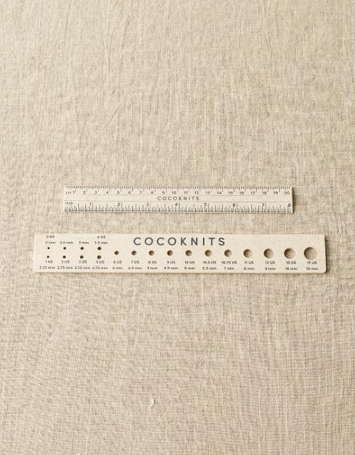 Cocoknits Ruler & Gauge Set - The Needle Store