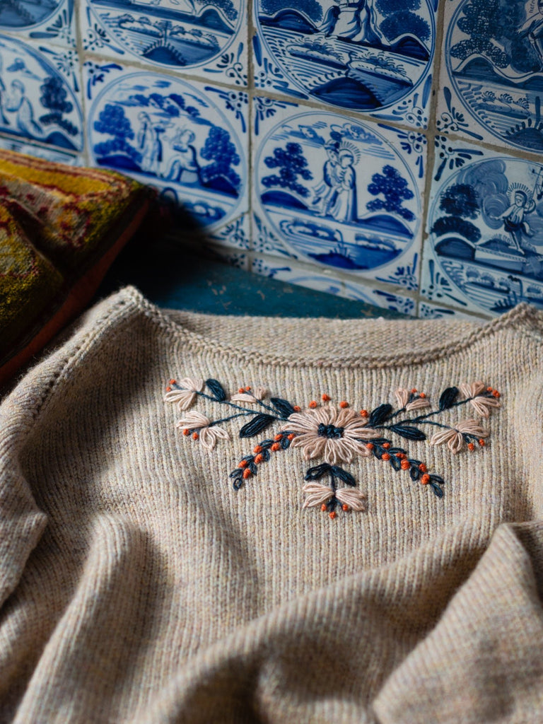 Embroidery on Knits by Judit Gummlich - The Needle Store