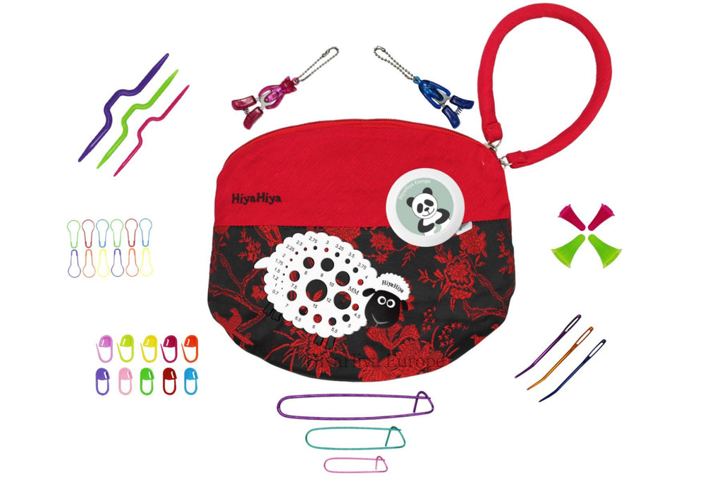 HiyaHiya Accessory Set B with Project Bag - The Needle Store