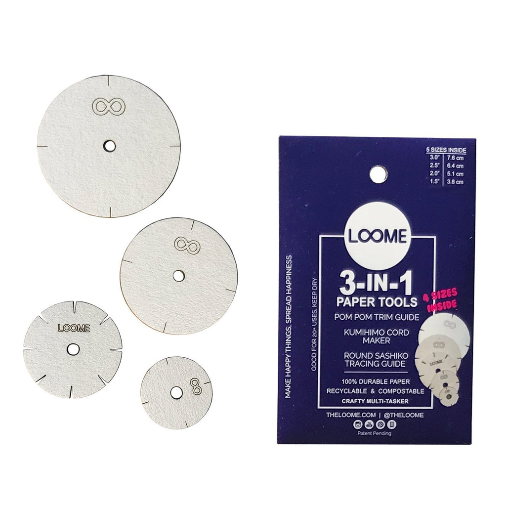 Loome 3-IN-1 Paper Pom-Pom Trim Guide - The Needle Store