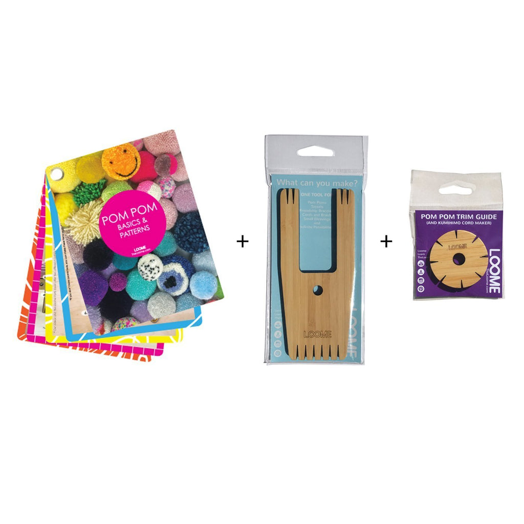 Loome Fan Book: Pom-Pom Basics & Patterns - The Needle Store