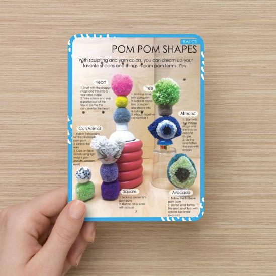 Loome Fan Book: Pom-Pom Basics & Patterns - The Needle Store