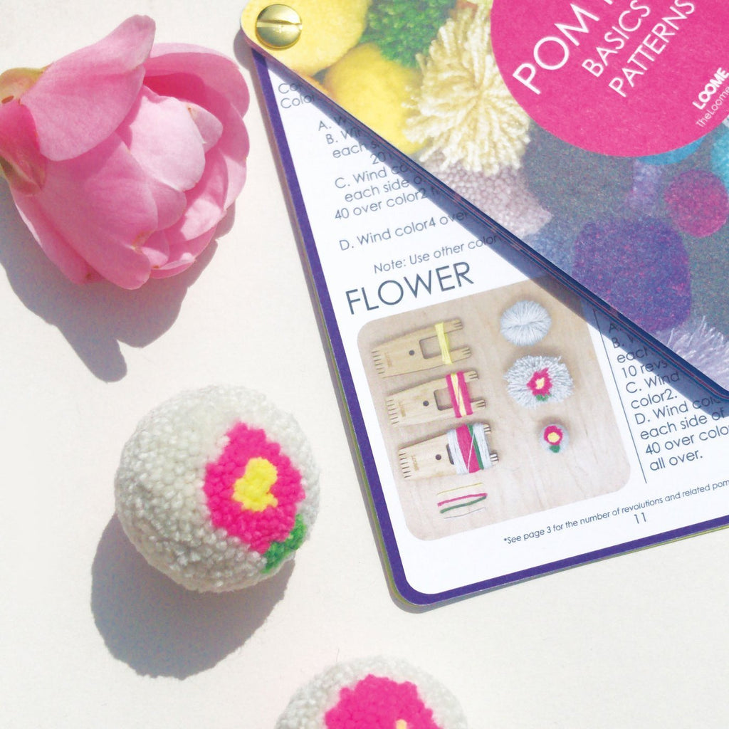 Loome Fan Book: Pom-Pom Basics & Patterns - The Needle Store