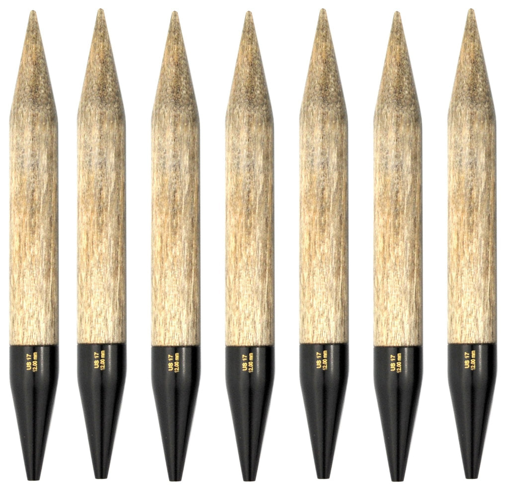 LYKKE 13cm (5”) Interchangeable Needles - Driftwood, Indigo & Umber - The Needle Store