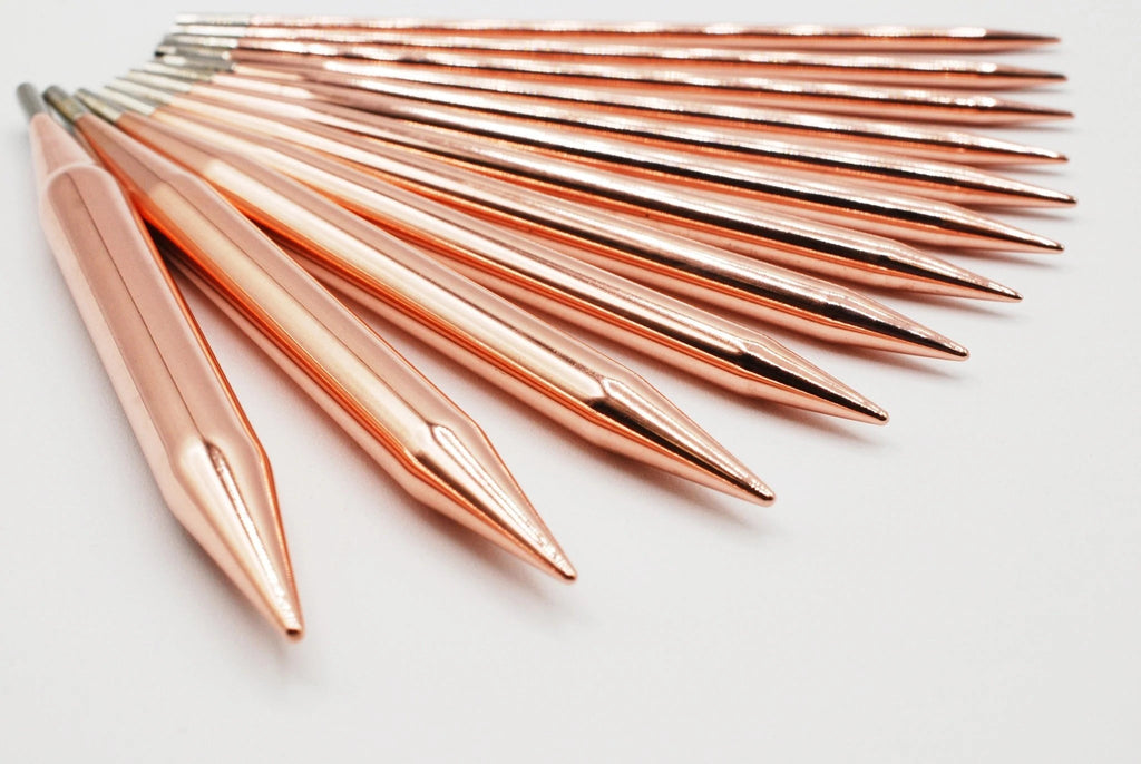 LYKKE Cypra 13cm (5”) Copper Interchangeable Needles - The Needle Store