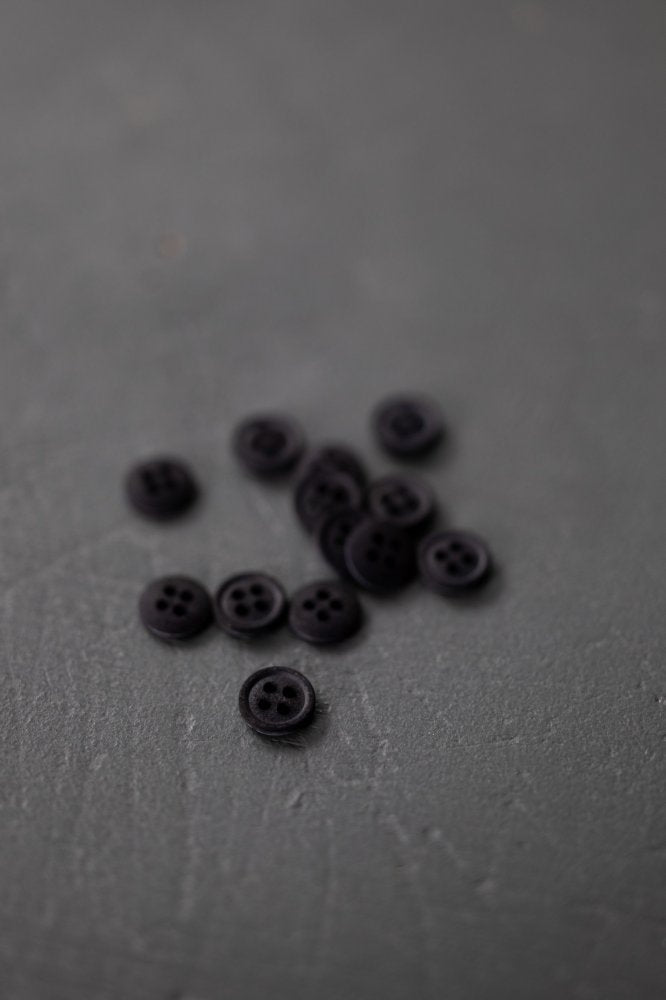 Merchant & Mills Black Cotton Button - The Needle Store