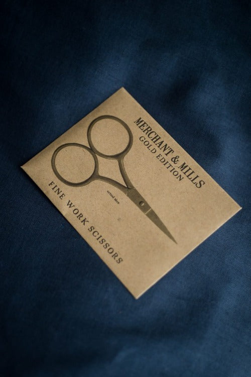 Merchant & Mills Fine Work Gold Scissors - The Needle Store