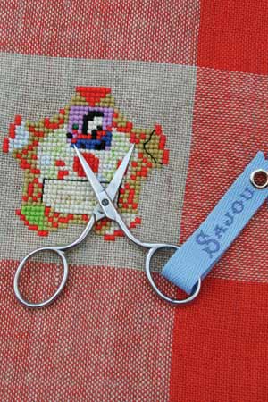 Sajou Charmes Chromed Embroidery Scissors - The Needle Store