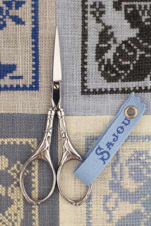 Sajou Paon Chromed Embroidery Scissors - The Needle Store