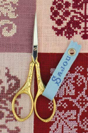 Sajou Paon Gilded Embroidery Scissors - The Needle Store