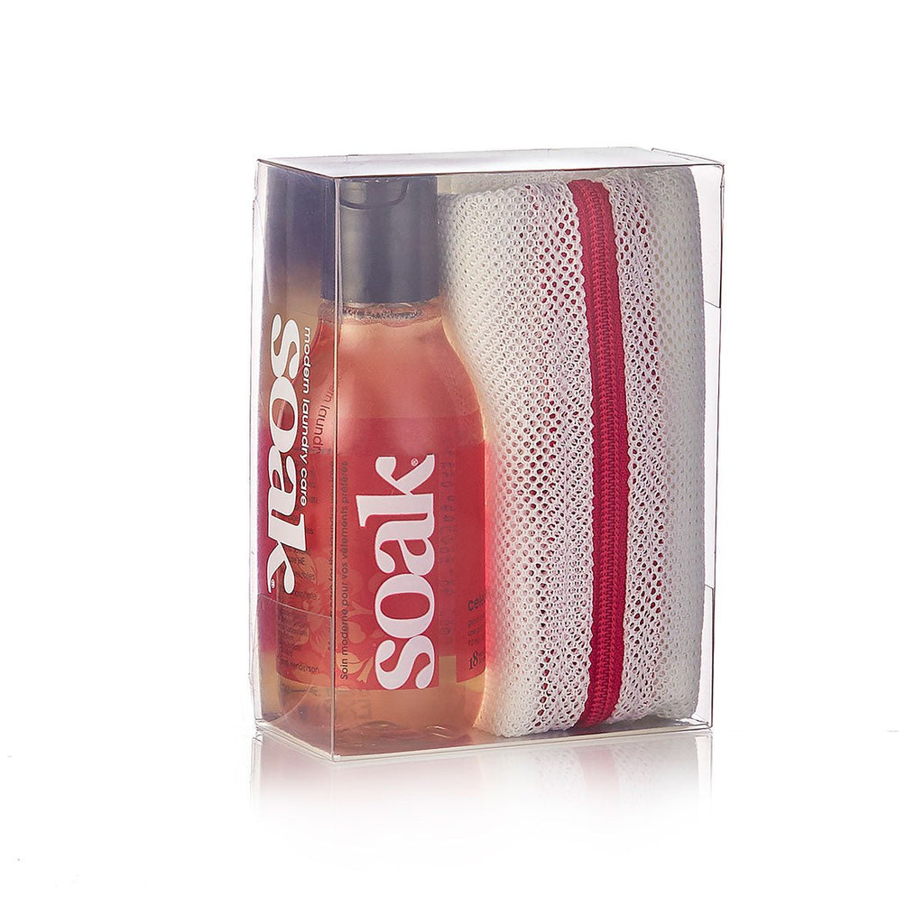 Soak No Rinse Delicate Wash - 90ml & Small Eco Wash Bag - The Needle Store
